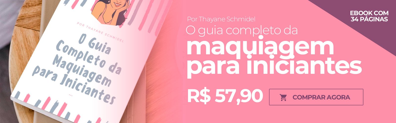 Ebook Guia completo da maquiagem para iniciantes